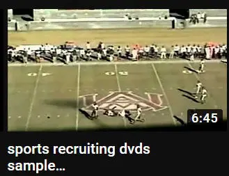 sports recruiting video sample