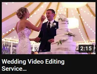 wedding video editing service