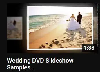 wedding photo slideshow sample